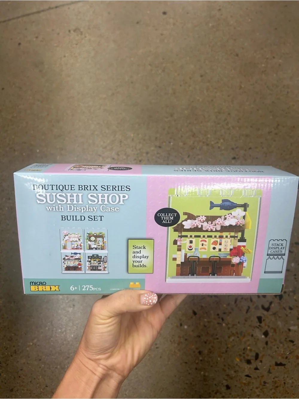 NWT Boutique Brix Series Sushi Shop Build Set
